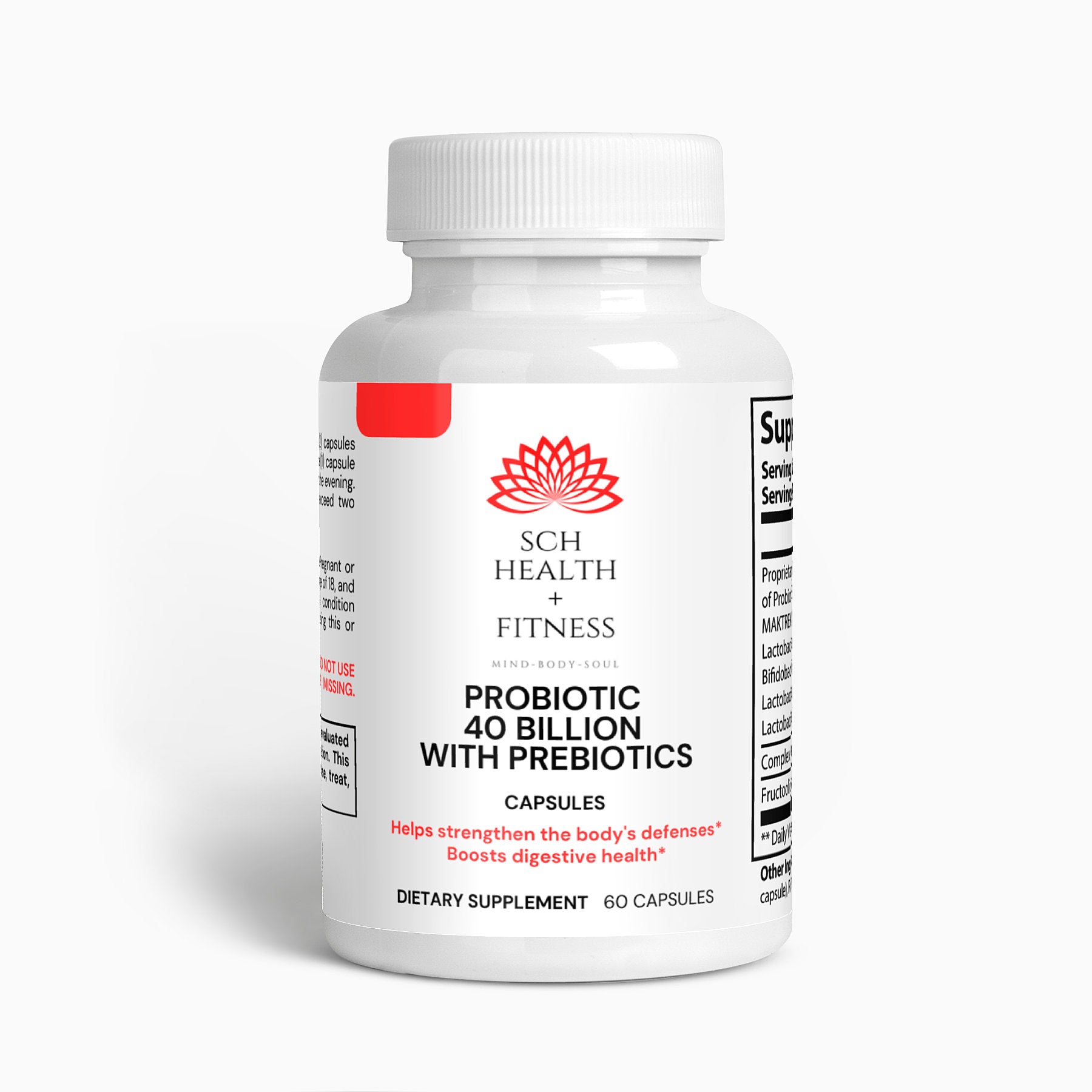 Probiotic 40 Billion with Prebiotics